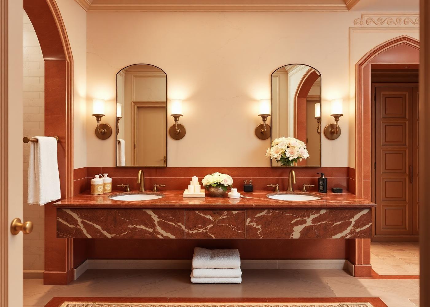 Guest room bathroom